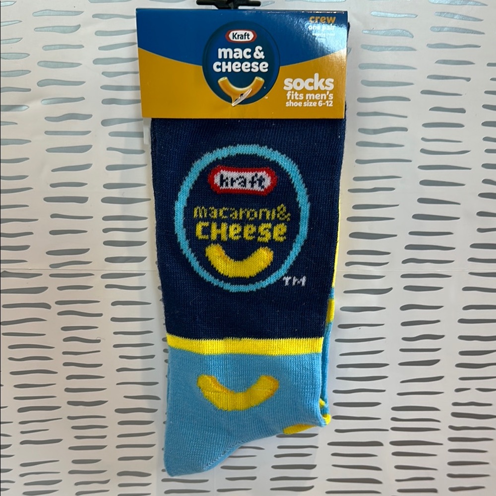 Kraft Mac & Cheese Socks size 6-12
